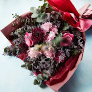 オプション花赤色