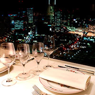 横浜ベイやみなとみらいを一望