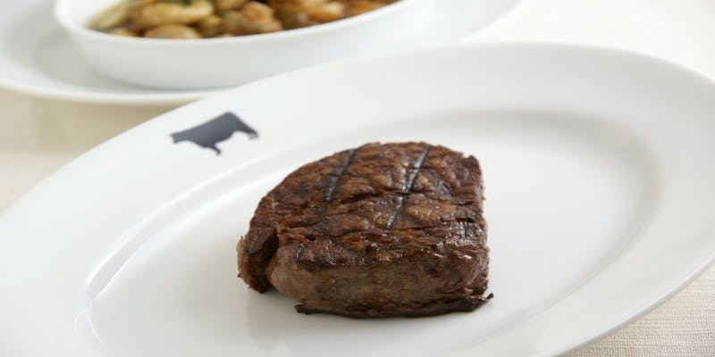 【1日2組限定食前酒付き USプライムビーフ テンダーロインステーキの特別コース 全6品＋食前酒付（全5品）