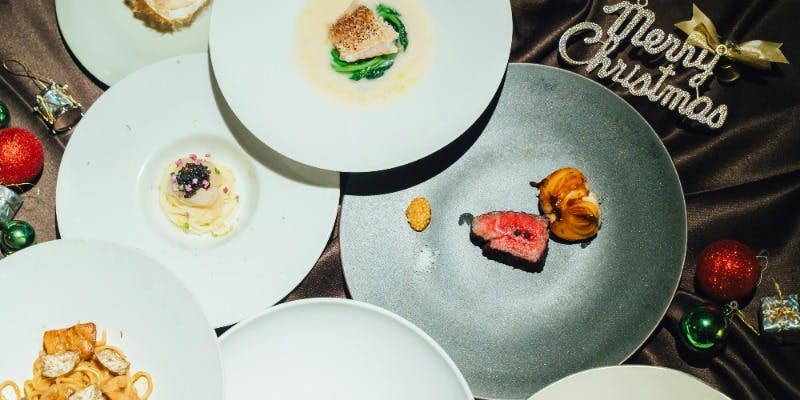 【Xmas2025】12/20～12/25＜Christmas Course＞ ＋乾杯酒付き