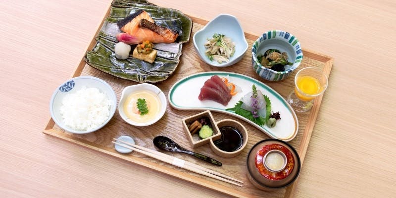 【ランチセット】ゆくり膳 主菜を選べる御膳＋デザート（休日限定）