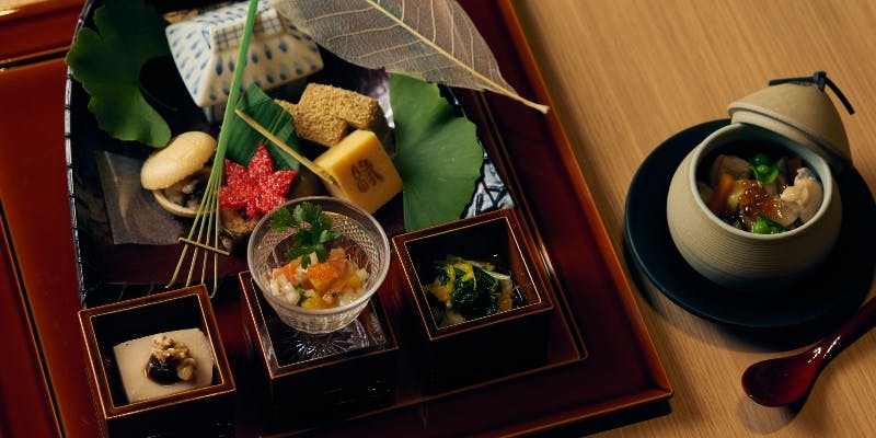 【会席コース】華 季節を味わう全7品＋グラススパークリングワイン