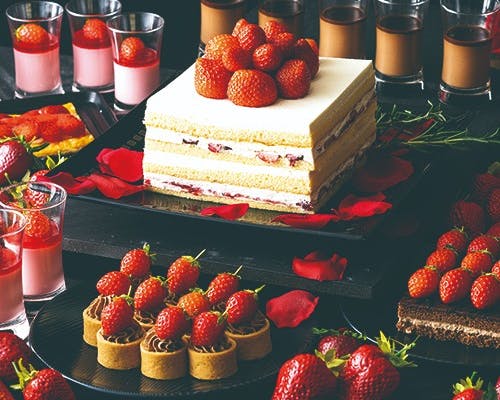 いちごビュッフェ ブラッセリー カフェ ル シュッド 名古屋観光ホテル 直前割 5席限定 ディナータイムスイーツブッフェ 100分 1 980円 Okaimonoモール