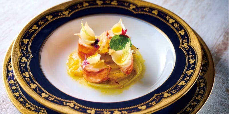 【サヴール】＋魚介オードブル、栗のポタージュ、魚料理、和牛、サンマルク（17階からの夜景 窓側確約）