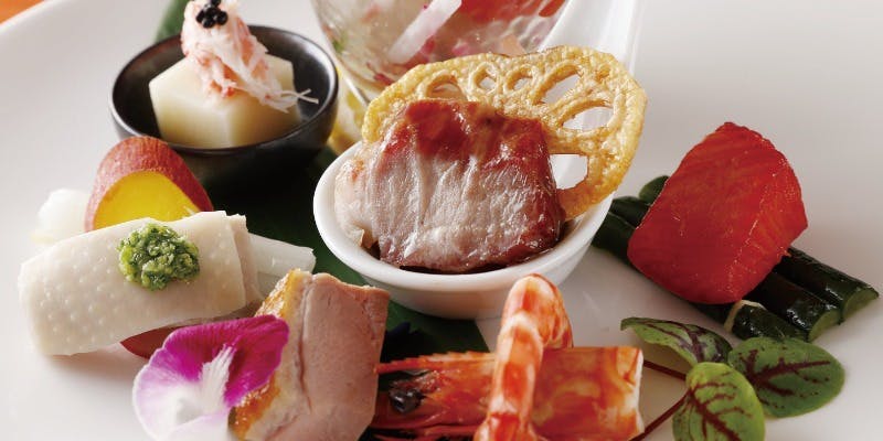 【美食ランチ】季節のランチコース＋ワンドリンク付き