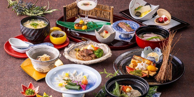 【特別会席】～とらふぐと米沢牛～（窓際席確約）