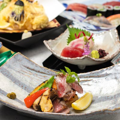 日本料理の技が光る