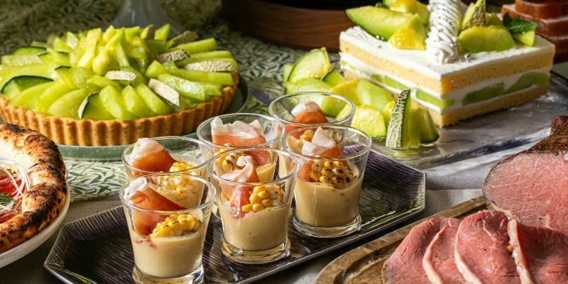 XEX 日本橋 【フレッシュメロン食べ放題】XEX自慢のPIZZAや