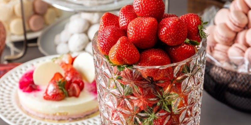 ◆苺◆ XEX 日本橋 【イチゴスイーツ食べ放題】苺×チョコレートのデザートと旬