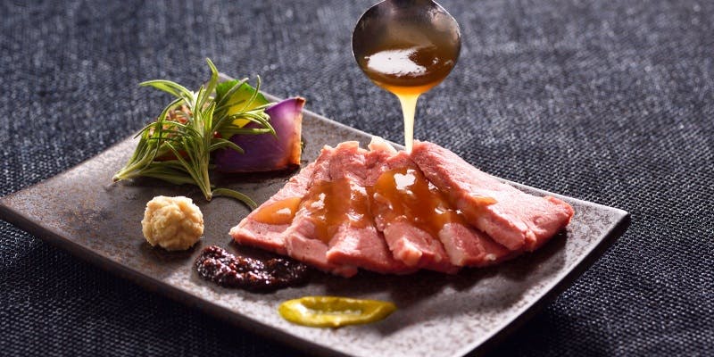 食べ放題で味わえる、作りたてのローストビーフ
