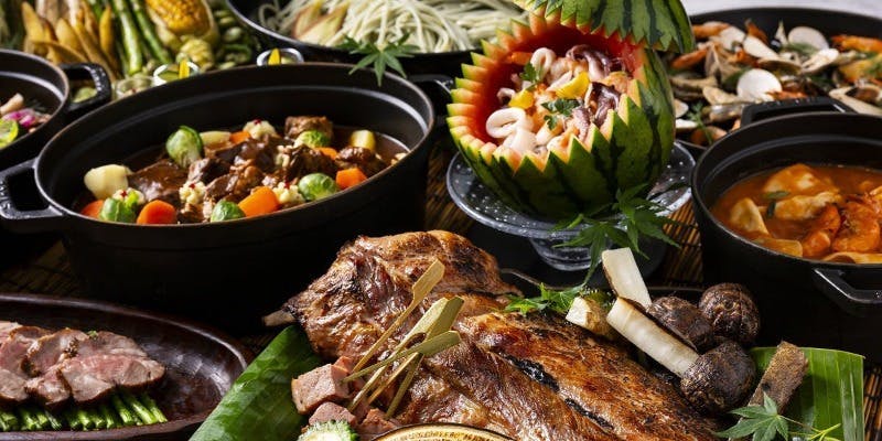 ビュッフェCafé and Restaurant Buffet & Cafe SLOPE SIDE DINER ZAKURO／グランドプリンス