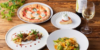 【ランチコース】前菜、選べるピッツァ＆パスタ、お肉料理など全6品 - The Kitchen Salvatore Cuomo KYOTO