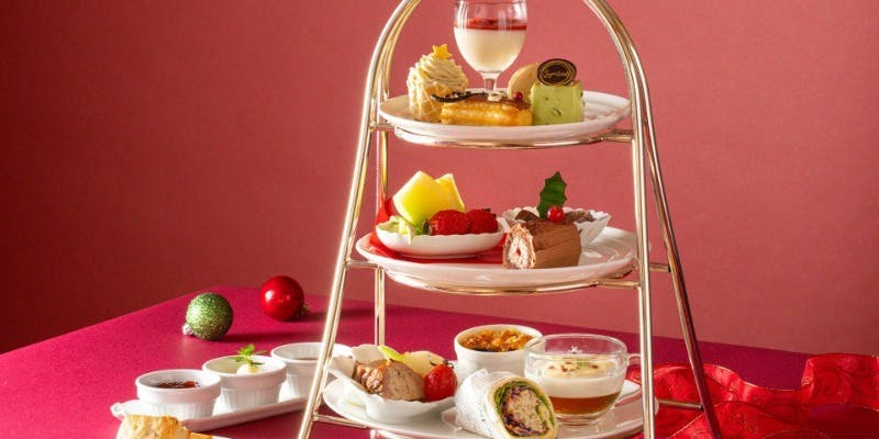 【クリスマスアフタヌーンティー】＋約21種類の珈琲紅茶おかわり自由