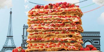 ナイトデザートブッフェ～桃色吐息～桃づくしのフランス菓子ヨーロッパ料理 - ダイニング イグレック／神戸北野ホテル