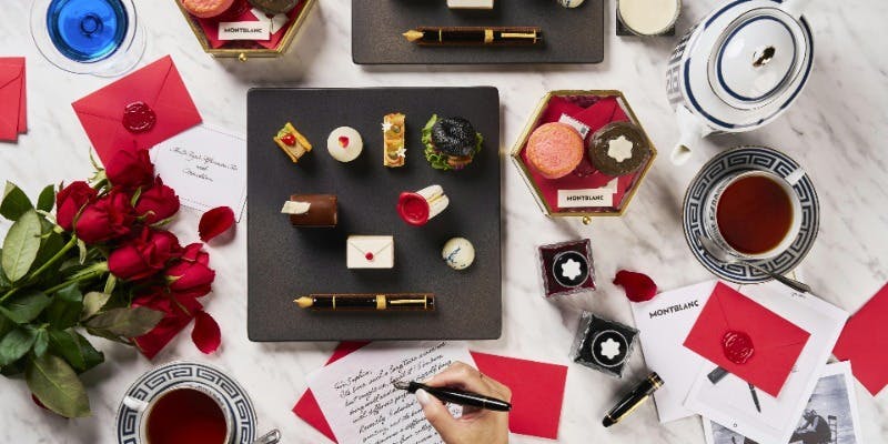 セントレジスアフタヌーンティwith Montblanc 