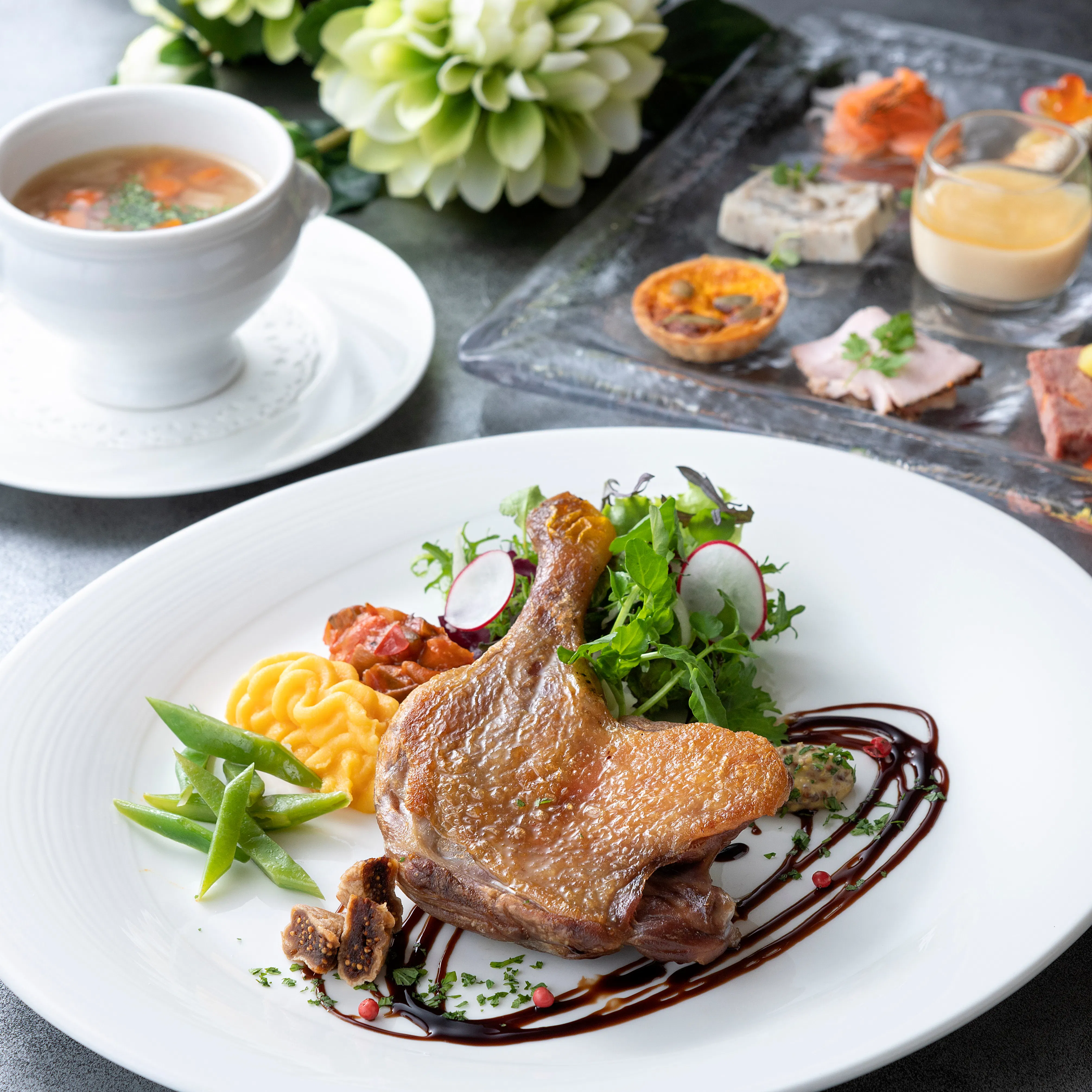 ディナー スターゲイト Anaクラウンプラザホテルグランコート名古屋30f フランス料理 一休 Comレストラン