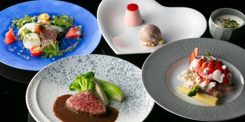 【Sunset Dinner course】黒毛和牛やオマール海老など豪華6品＋WEB限定割引＆1ドリンク（※土日利用不可）