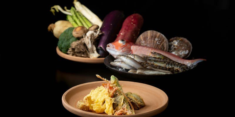 一休限定 【天麩羅カウンター シェフおまかせコース】