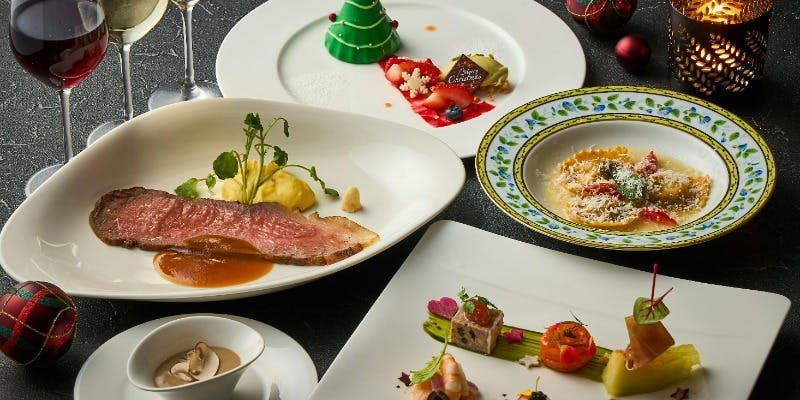 【Sparkling Christmas】（全4品）フリーフロー付きクリスマスプラン（12/20、21、24、25）