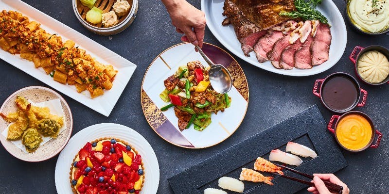 ランチビュッフェ＜平日＞＋滞在時間無制限！（1/5～9）