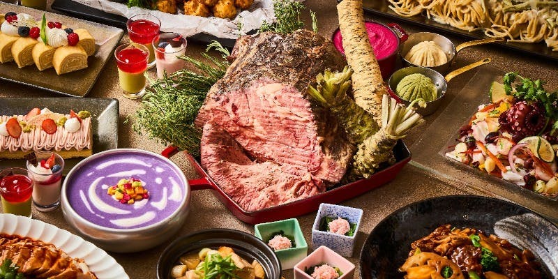 【イヤーエンド スペシャル】ランチ＜平日＞＋時間無制限！（12/1～29　※クリスマス期間を除く）