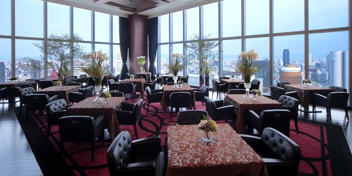 ラグナヴェール プレミア 大阪ステーションシティ最上階 28f フランス料理 一休 Comレストラン