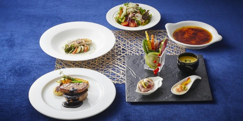 【ビーフ ヒレステーキのロッシーニ ディナー 】＋選べる1ドリンク