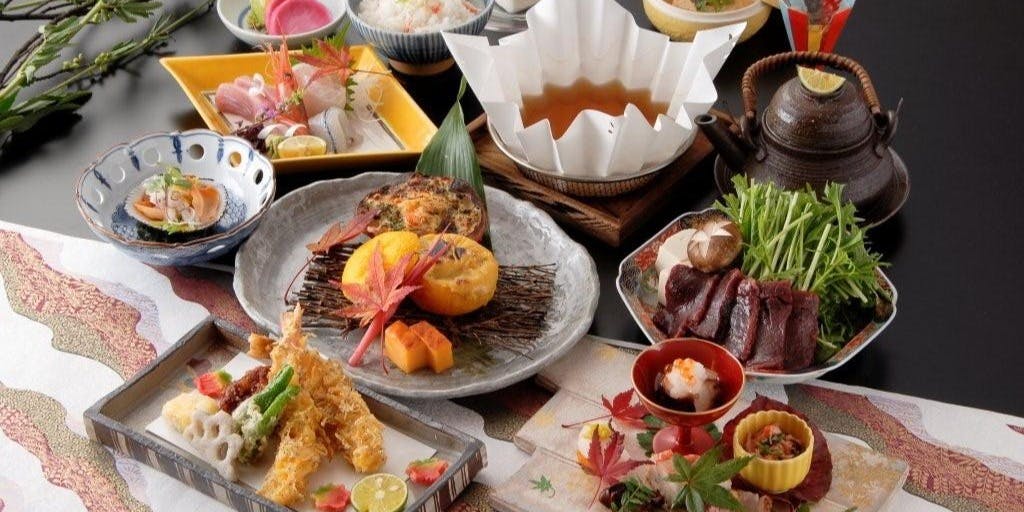 日本料理 河久 【特撰おまかせ会席】＋乾杯1ドリンク（21名以上