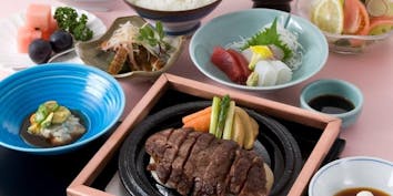 【和風ヒレステーキコース】造り又は天ぷら、ヒレステーキ、デザートなど全8品	 - 日本料理 河久
