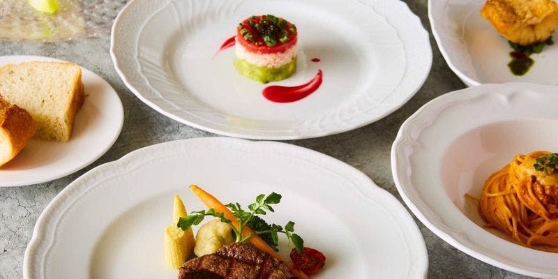 【スタジオーネ】季節の食材を楽しめるシーズナブルランチ＋1ドリンク付