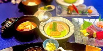 【大江会席】季節の前菜、お造り、焼き物など全7品 - 日本料理 大江／シティプラザ大阪