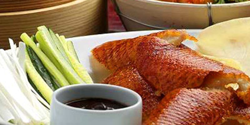 【窯焼き北京ダックコース】前菜、点心、〆のお食事まで中国料理フルコース（土日祝限定）
