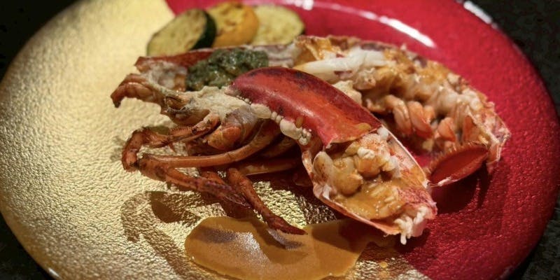 【雅】ーMIYABIー 豪華フォアグラや活オマール海老の鉄板焼き＋1ドリンク付き