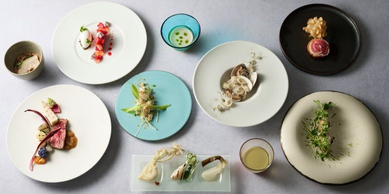 【SCAPESディナーSPコース】「葉山の土地の色」をテーマに旬の食を味わう全10品（テラス席選択可）