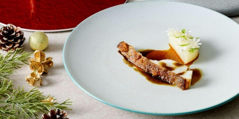 【Xmas2025】葉山石井牛や金目鯛など三浦の食材を堪能するクリスマスランチコース