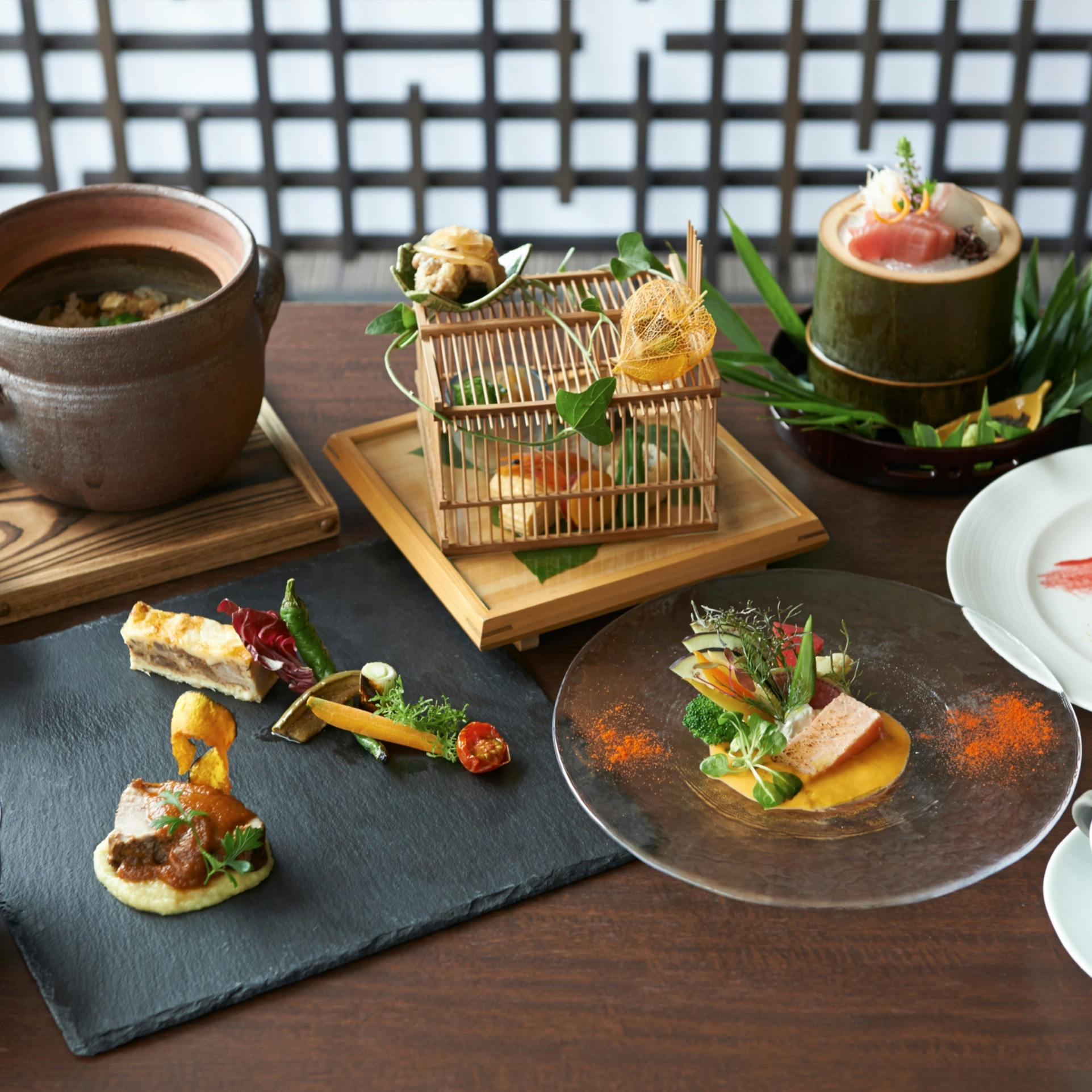 ランチ ダイニング ルーム オン ザ ハリマ Dining Room On The Harima セトレハイランドヴィラ姫路 日本料理 懐石 会席料理 一休 Comレストラン