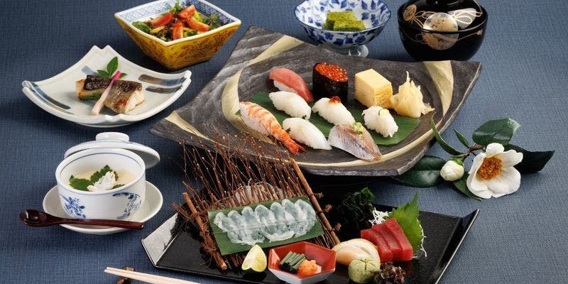 トラフグにぎりセット