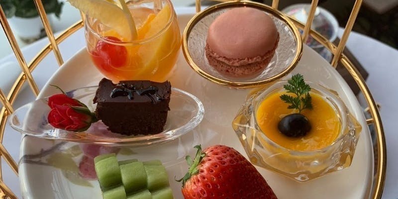 Afternoon tea コース　中国茶2種類選べます＋選べる2中国茶