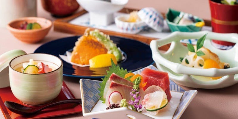 【彩葉】お造り・焼き物・蒸し物など季節の食材の味を心ゆくまで堪能できるコース