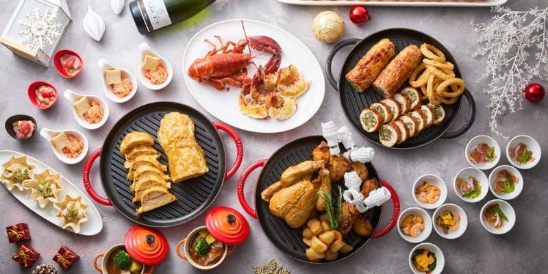 【Xmas2025】クリスマスディナーブッフェ（12/20～12/25限定・17：00入店・2部入替制）