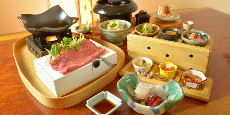 神楽坂 斗南（となみ） 【昼】ミニ懐石 料理5品 /A5天草黒毛和牛出汁