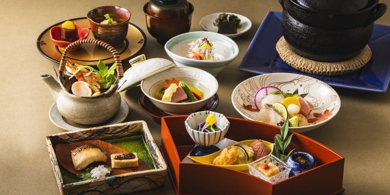 【秋の桐会席】和牛時雨煮や蟹と長芋の酢の物、月替わりのお椀や焼物などを愉しむ全8品（9～11月）