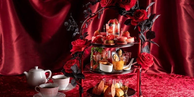 苺のアフタヌーンティー　～Fraise et rose rouge～（1/5～3/15）