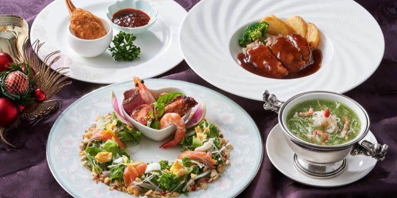 クリスマスランチ　聖誕節＋1ドリンク