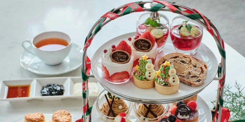 サンタさんの冬休み・レイトクリスマスアフタヌーンティー＋TWG紅茶お土産付き（12/27＆28限定）