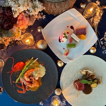 クリスマス ランチ レヨン アルモニーアンブラッセ大阪 Okaimonoモール レストラン