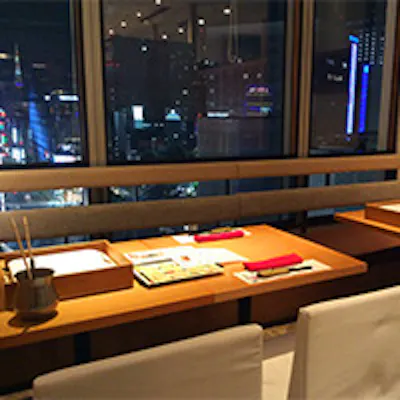 マロニエゲート最上階、銀座を一望できる展望