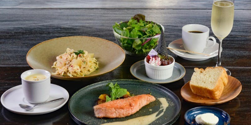 【sumile Chef’s LUNCH course】＋乾杯酒付き（土日祝限定）