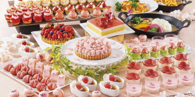 ブラスリー ミリー ラ・フォーレ／ローズホテル 横浜 【3月】苺と桜の