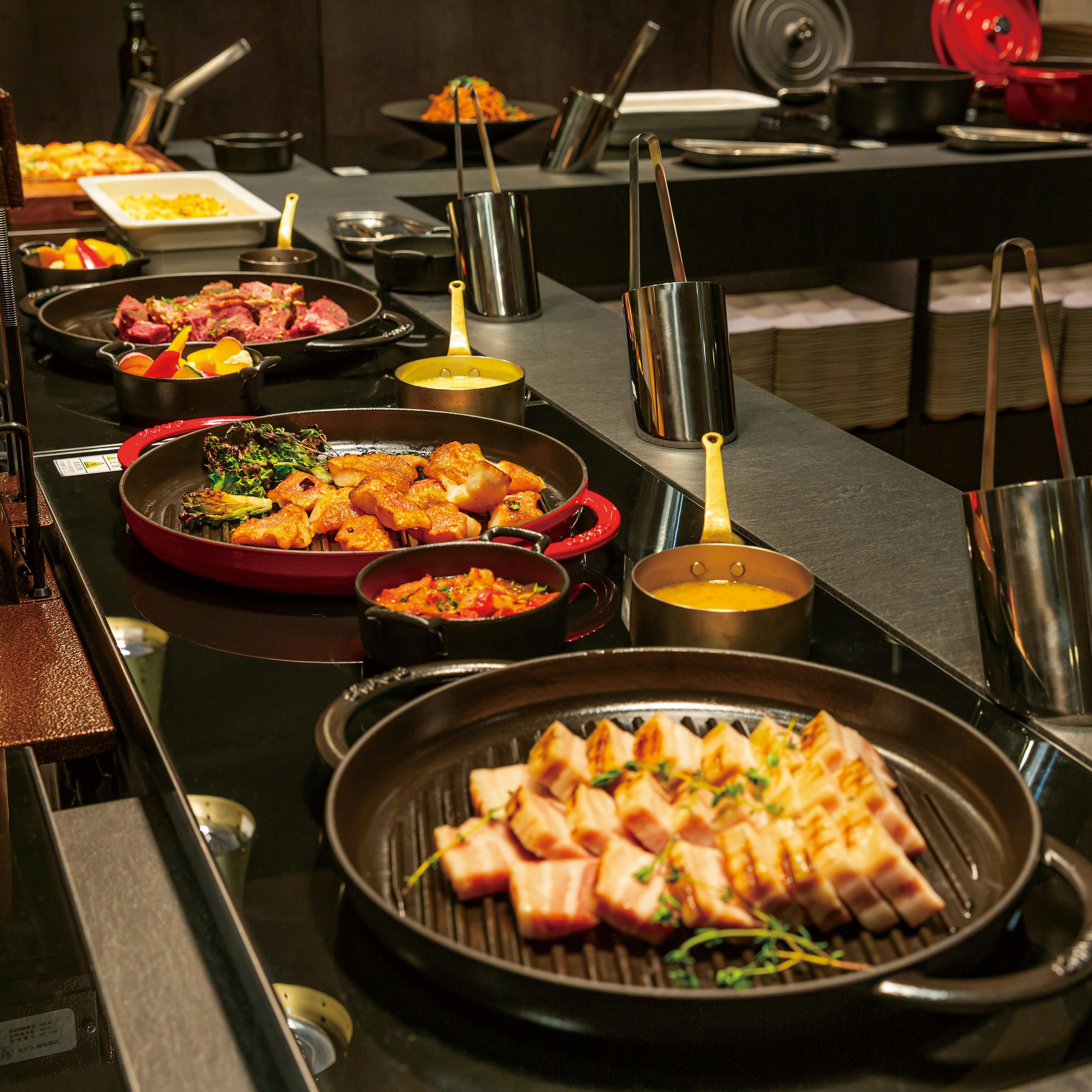 ランチブッフェ